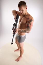 Piero Fighting Wiht Assault Rifle